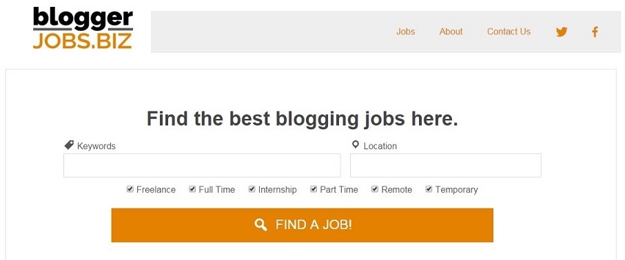 Bloggerjob - freelancing site for blogger