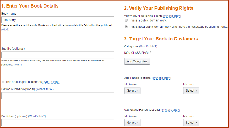 amazon kindle registration process