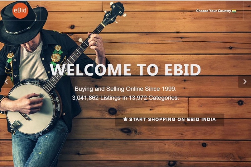 ebid for selling item online