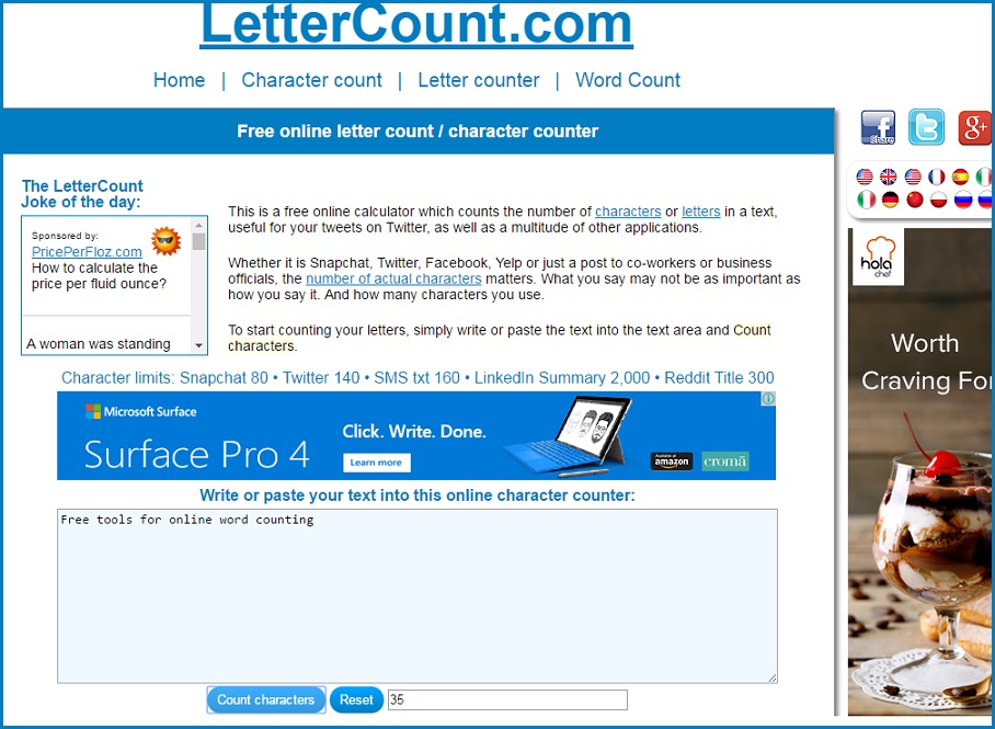 online word counter