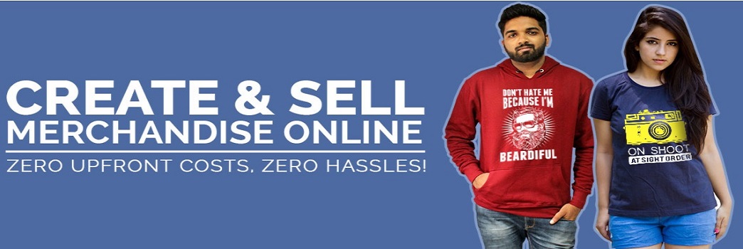 sites like teespring in india