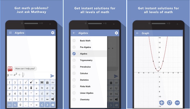 mathway app specially for math student