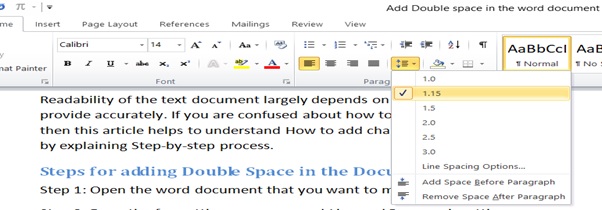 How To Adjust Line Height In Word Musligroups